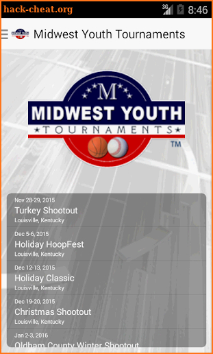 Midwest Youth Tournaments screenshot
