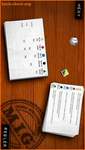 MIG 1 - Frågespel screenshot