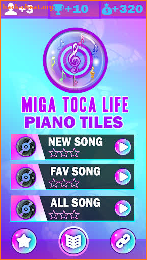 Miga Toca Life Piano Tiles screenshot