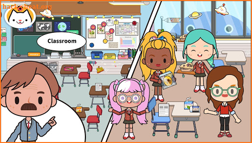 Miga Town: My School screenshot