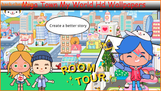 Miga Town My World Toca Hd Wallpapers screenshot
