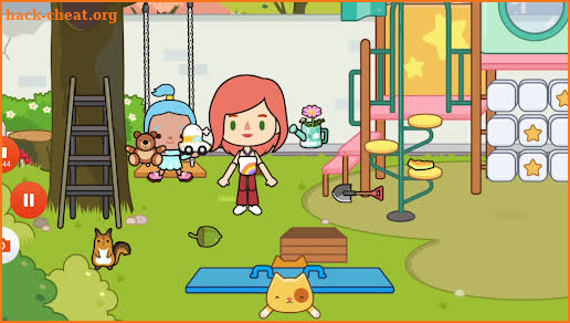 Miga Town World Pink Hair Tips screenshot