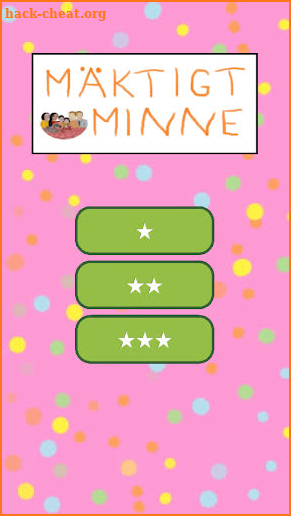 Mighty Mind - Kids memory game screenshot