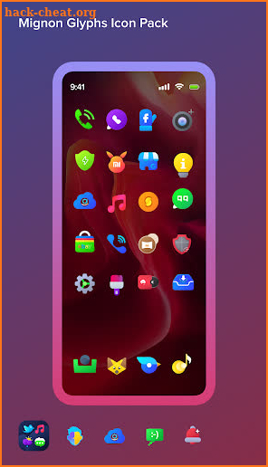 Mignon Glyphs Icon Pack screenshot