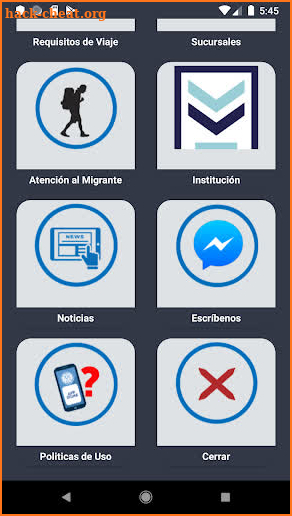 Migracion y Extranjeria SV screenshot
