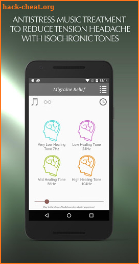 Migraine Headache Relief Music screenshot