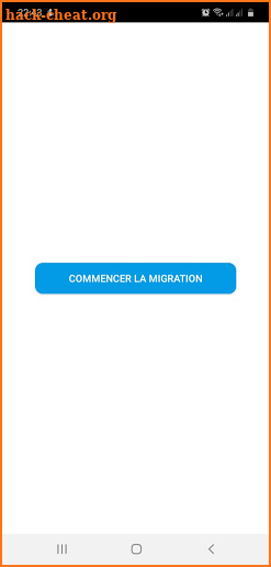Migration Numéros screenshot