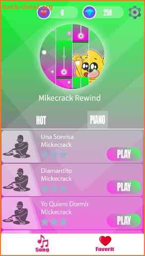 Mikecrack Piano Tiles screenshot
