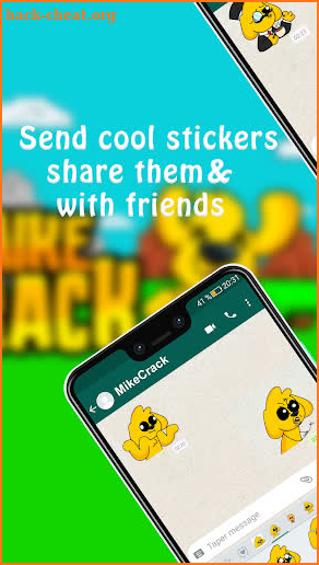 MikeCrack Stickers For WhatsApp: EXE WAStickerApps screenshot