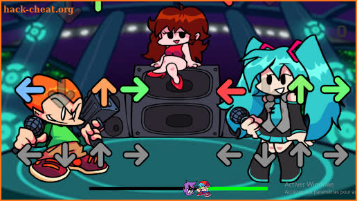 Miku friday night funkin music game screenshot