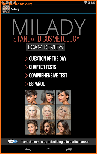 Milady Cosmetology Exam Review screenshot