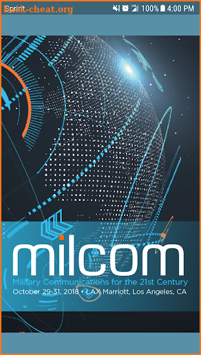 MILCOM 2018 screenshot
