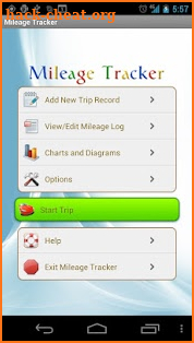 Mileage Tracker screenshot