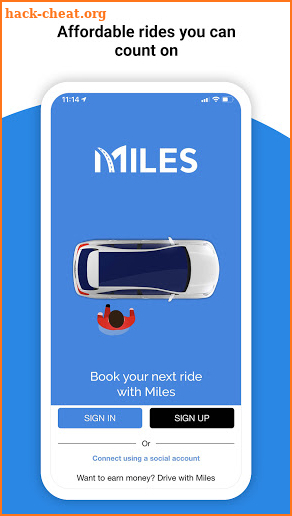 Miles Rider - Schedule Ride & Save Money screenshot