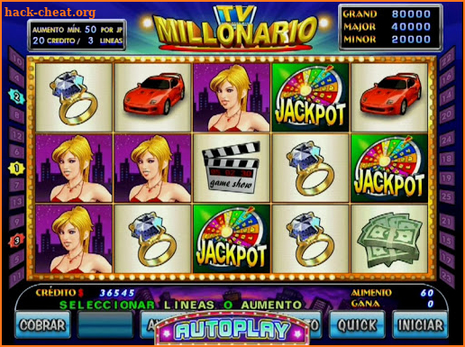 Milionario Video Slot Caça Niquel screenshot