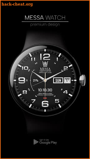 Military Analog Watch Face LUX screenshot