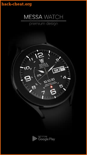 Military Analog Watch Face LUX screenshot