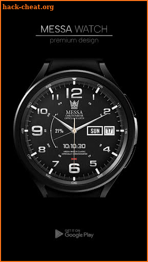 Military Analog Watch Face LUX screenshot