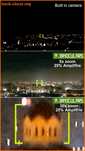 Military Binoculars 50x Zoom Green Night Vision screenshot