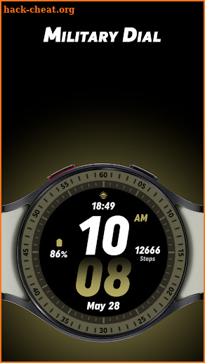 Military Dial - Watch face screenshot