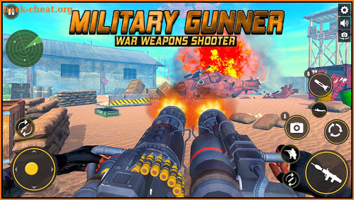 Military Gunner Guns War Weapons Shooter Simulator screenshot