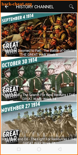 Military History : History Channel screenshot