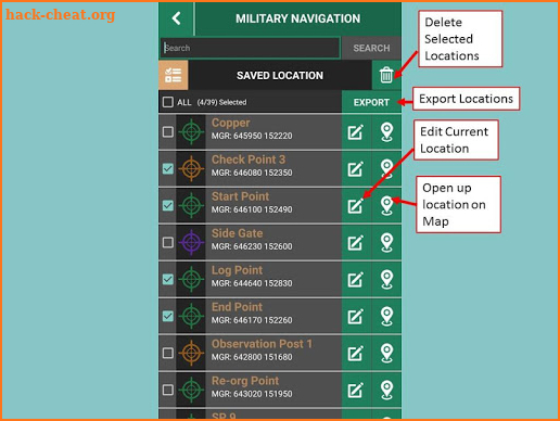 Military Navigation screenshot