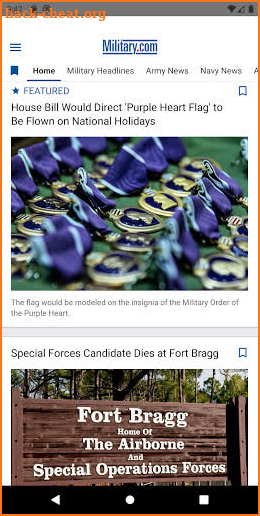 Military News by Military.com screenshot