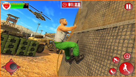 Military Obstacle Course - Us Army Training Game screenshot