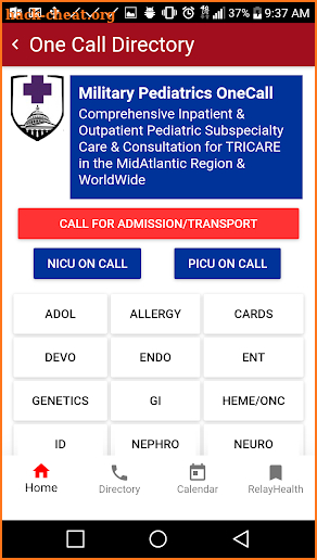 Military Pediatrics screenshot