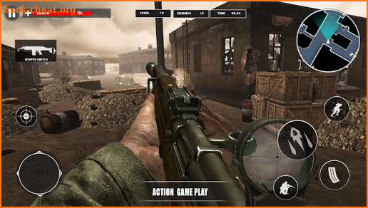 Military WW2 Shooter Game: Call of Free Fire Duty screenshot