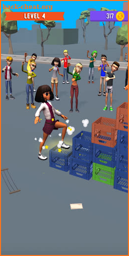 Milk Crate Challenge 3D screenshot