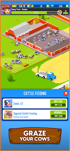 Milk Farm Tycoon screenshot