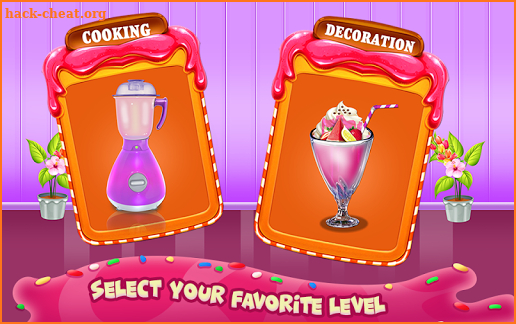 Milkshake Cooking and Decoration screenshot