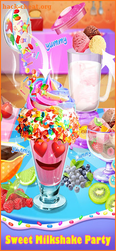 Milkshake Party - Sweet Drink screenshot