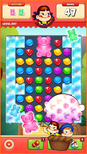 Milky Match : Peko Puzzle Game screenshot