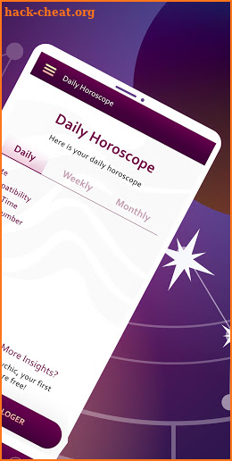 Millennial astrology reading screenshot