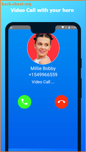 Millie Bobby Brown Call Video screenshot
