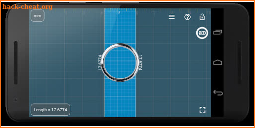 Millimeter - screen ruler app screenshot