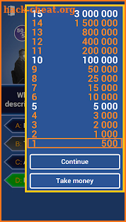 Millionaire 2018 - Lucky Quiz Free Game Online screenshot