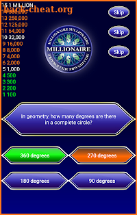 Millionaire Game Free screenshot