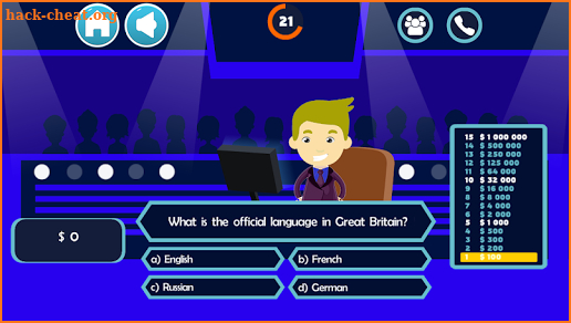 Millionaire Quiz Game screenshot