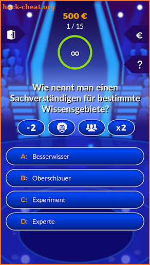 Millionär 2019 - Deutsche Allgemeinwissen Quiz screenshot