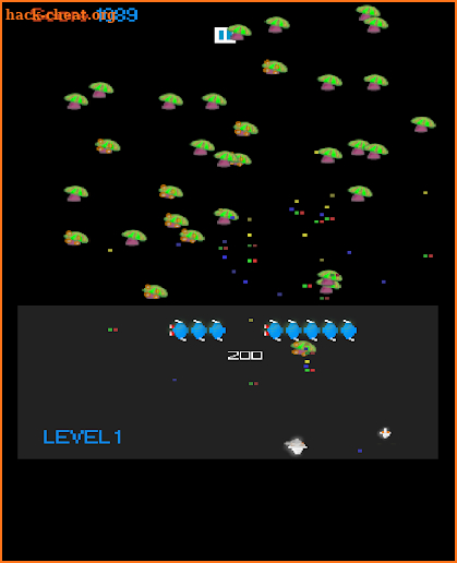 Milliplode - Millipede Shooter screenshot