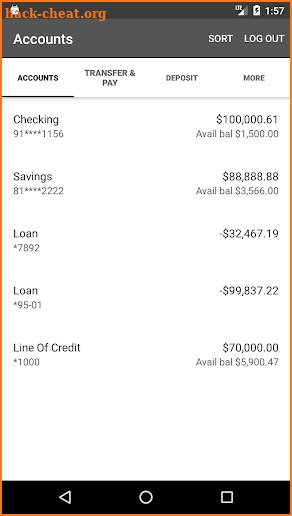 Millville Savings Bank screenshot