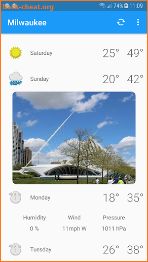 Milwaukee, WI - weather and more screenshot