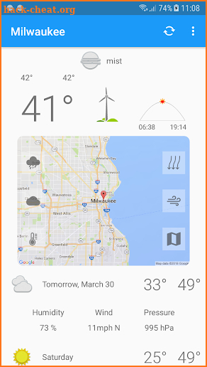 Milwaukee, WI - weather and more screenshot