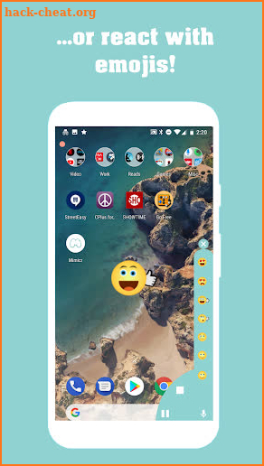 Mimicr Screen Sharing - for Phones! screenshot