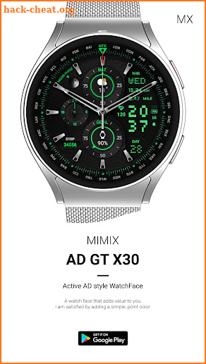 MIMIX Sigma Z70 Watchface screenshot