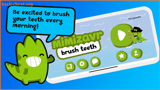 Mimizaur: Magic Teeth Brushing Timer screenshot